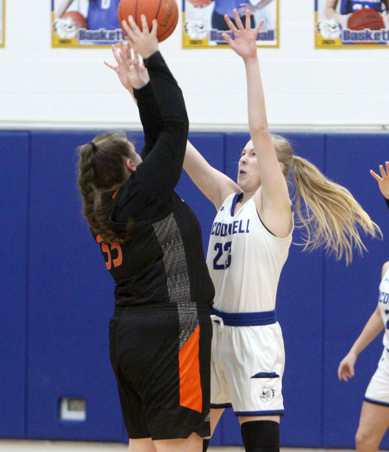 Bloomer at McDonell girls basketball 1-22-22